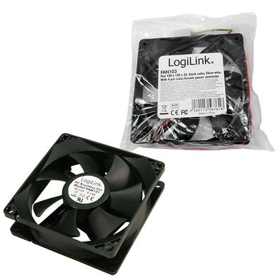 Kép 3/3 - Logilink FAN103 12cm cooler Black