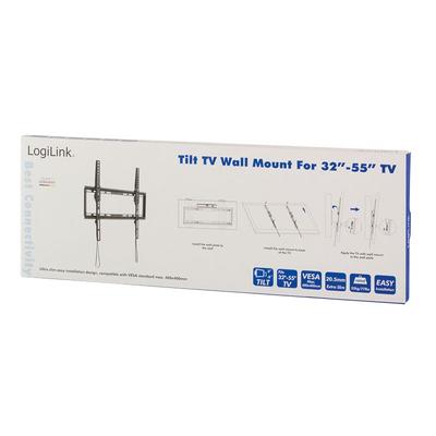 Kép 3/4 - Logilink BP0010 32"-55" TV Wall Mount Tilt Black