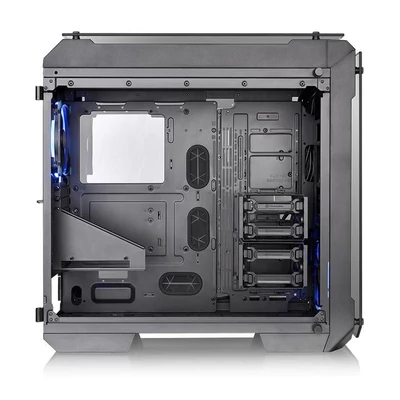 Kép 2/9 - Thermaltake View 71 Tempered Glass Edition Black