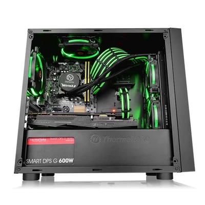 Kép 15/15 - Thermaltake Versa H17 Window Black
