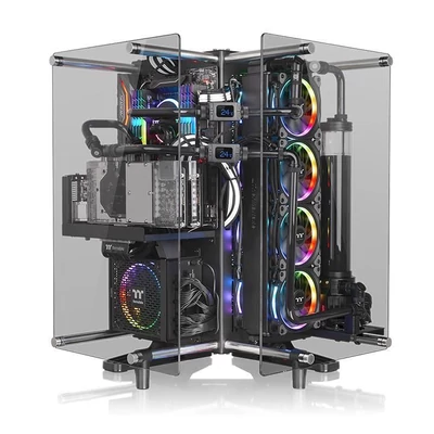 Kép 14/14 - Thermaltake Core P90 Tempered Glass Edition Black