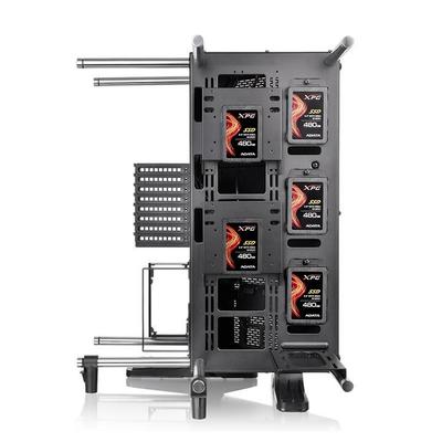 Kép 8/14 - Thermaltake Core P90 Tempered Glass Edition Black