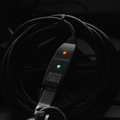 Kép 4/7 - AXAGON ADR-205 USB Repeater cable 5m Black