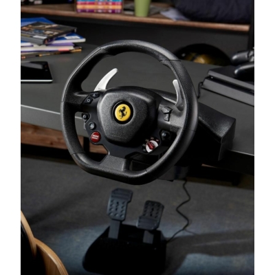 Kép 6/9 - Thrustmaster T80 Ferrari 488 GTB Edition USB Kormány Black
