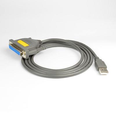 Kép 4/5 - AXAGON ADP-1P25 USB Printer adapter cable 1,5m Grey