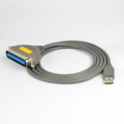 Kép 4/6 - AXAGON ADP-1P36 USB Printer adapter cable 1,5m Grey
