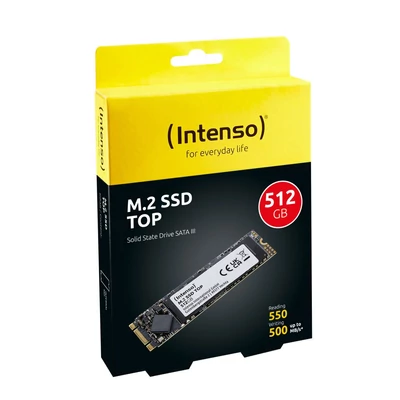Kép 2/3 - Intenso 512GB M.2 2280 Top