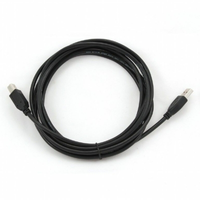 Kép 2/3 - Gembird Premium quality USB 2.0 A-plug B-plug cable 3m Black