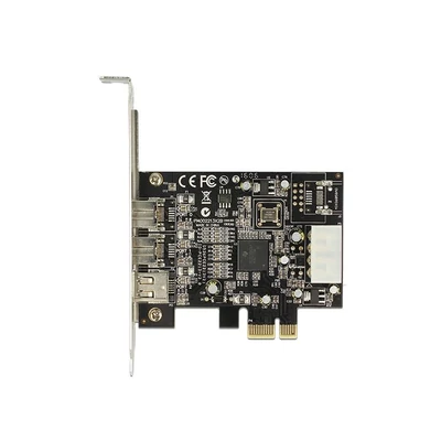 Kép 3/4 - DeLock PCI Express Card > 2x external FireWire B + 1x external FireWire A