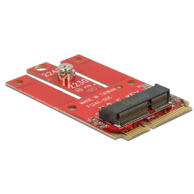 Kép 2/5 - DeLock Adapter Mini PCIe > M.2 Key E slot