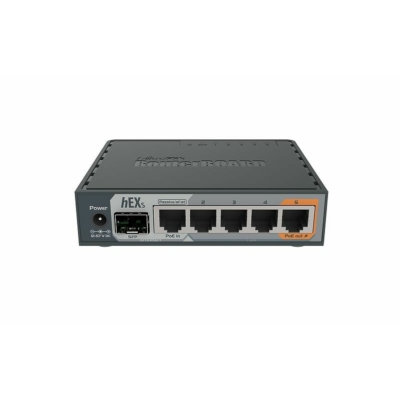 Kép 1/4 - Mikrotik RouterBoard hEX S RB760iGS L4 256MB 5x GbE port 1x GbE SFP router