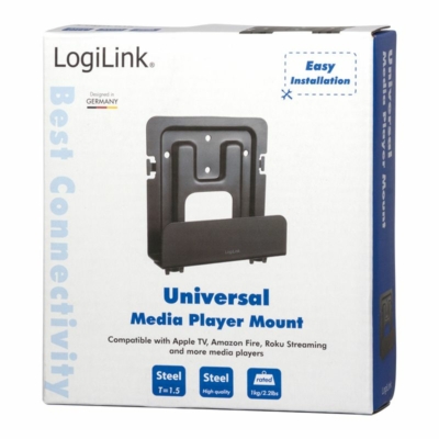 Kép 4/5 - Logilink BP0049 Universal Media Player Mount Black