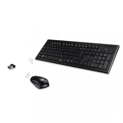Kép 5/5 - Hama Cortino Wireless Keyboard + Mouse Set Black HU