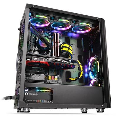 Kép 3/15 - Thermaltake Versa H26 Tempered Glass Black