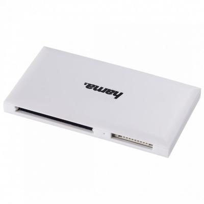 Kép 2/4 - Hama USB3.0 Multi-Card Reader SD/microSD/CF/MS White