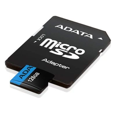 Kép 4/5 - A-Data 64GB microSDXC Premier Class 10 UHS-I V10 A1 + adapterrel