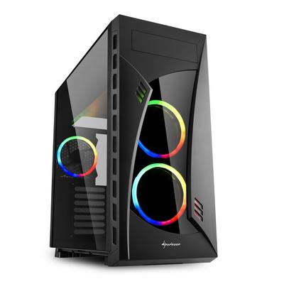 Sharkoon Night Shark RGB Window Black