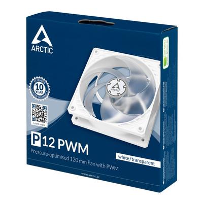 Kép 5/6 - Arctic P12 PWM (White/Transparent)