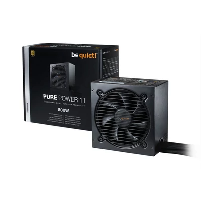 Kép 3/4 - Be quiet! 500W 80+ Gold Pure Power 11