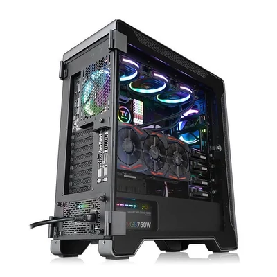 Kép 7/10 - Thermaltake A500 Aluminum Tempered Glass Black