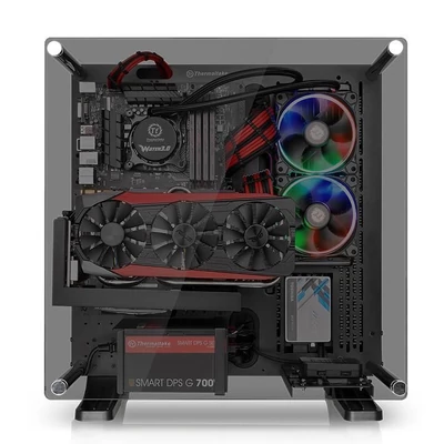 Kép 2/8 - Thermaltake Core P3 Tempered Glass Black