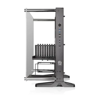 Kép 7/8 - Thermaltake Core P3 Tempered Glass Black