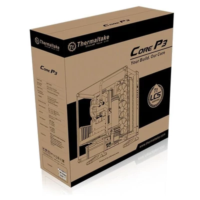 Kép 8/8 - Thermaltake Core P3 Tempered Glass Black