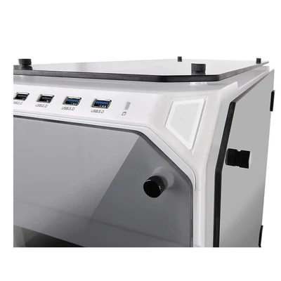 Kép 6/8 - Thermaltake View 71 Tempered Glass Snow Edition