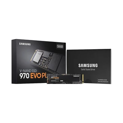 Kép 4/4 - Samsung 500GB M.2 2280 NVMe 970 Evo Plus