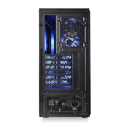 Kép 5/8 - Thermaltake Versa J24 Tempered Glass RGB Edition Black