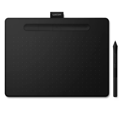 Kép 3/5 - Wacom Intuos M Bluetooth digitalizáló tábla Black