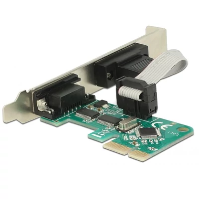 Kép 2/4 - DeLock PCI Express Card to 2x Serial RS-232