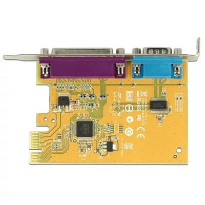 Kép 3/4 - DeLock PCI Express Card to 1x Serial + 1x Parallel