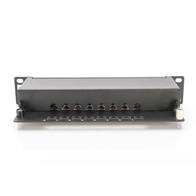 Kép 3/6 - Digitus 8-port patch panel 1U fekete