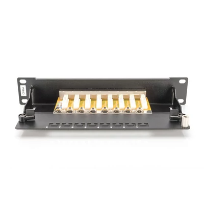 Kép 4/6 - Digitus 8-port patch panel 1U fekete