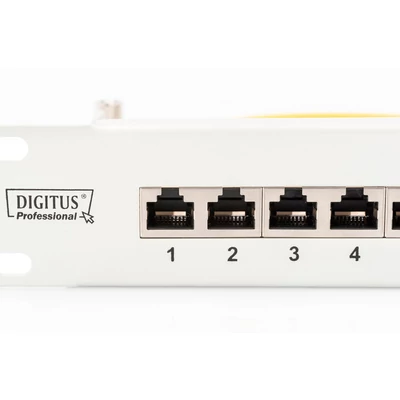 Kép 2/7 - Digitus 24-port patch panel 1U szürke