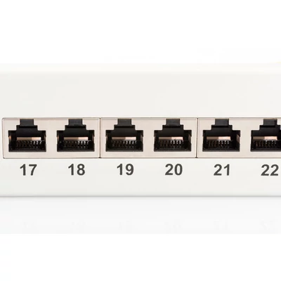 Kép 3/7 - Digitus 24-port patch panel 1U szürke