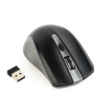 Kép 2/3 - Gembird MUSW-4B-04-GB Wireless optical mouse Space Grey/Black