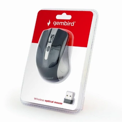 Kép 3/3 - Gembird MUSW-4B-04-GB Wireless optical mouse Space Grey/Black