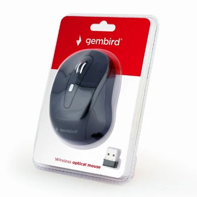 Kép 3/3 - Gembird MUSW-6B-01 vezeték nélküli optikai egér fekete