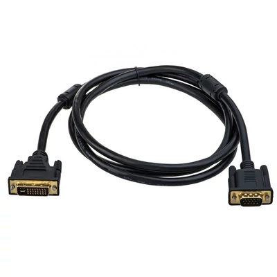 Kép 2/2 - Akyga AK-AV-03 DVI-I (Dual Link) (24+5) / VGA Cable 1,8m Black