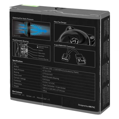 Kép 7/7 - Arctic BioniX P120 Grey