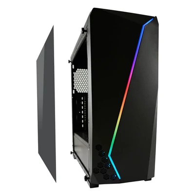 Kép 3/8 - LC Power LC-700B-ON 700B Hexagon Window Black