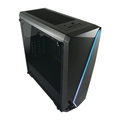 Kép 4/8 - LC Power LC-700B-ON 700B Hexagon Window Black