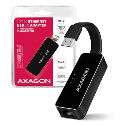 AXAGON ADE-XR 10/100 ethernet USB2.0 adapter
