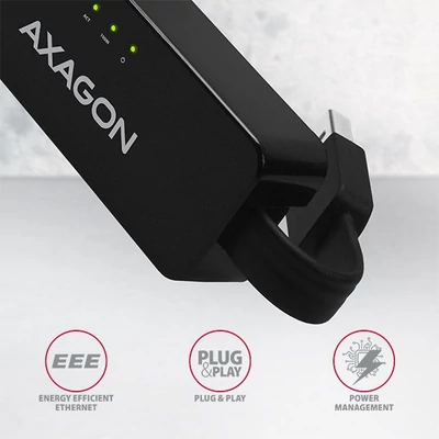 Kép 5/9 - AXAGON ADE-XR 10/100 ethernet USB2.0 adapter