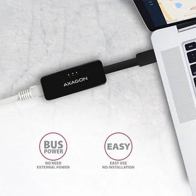 Kép 6/9 - AXAGON ADE-XR 10/100 ethernet USB2.0 adapter