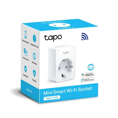 Kép 2/2 - TP-Link Tapo P100 Mini Smart Wi-Fi Socket (1-pack)