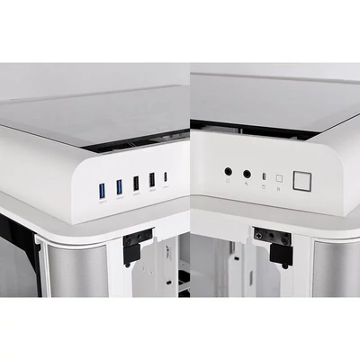 Kép 5/6 - Thermaltake Level 20 HT Tempered Glass Snow Edition White