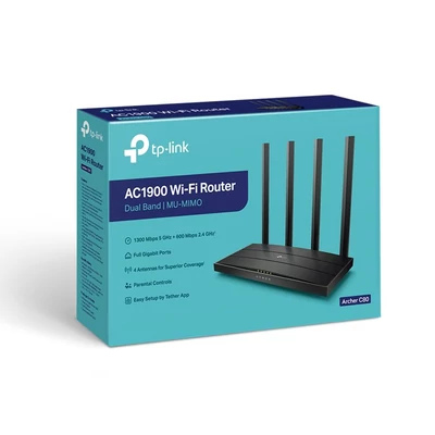 Kép 4/4 - TP-Link Archer C80 AC1900 Wireless MU-MIMO Wi-Fi Router